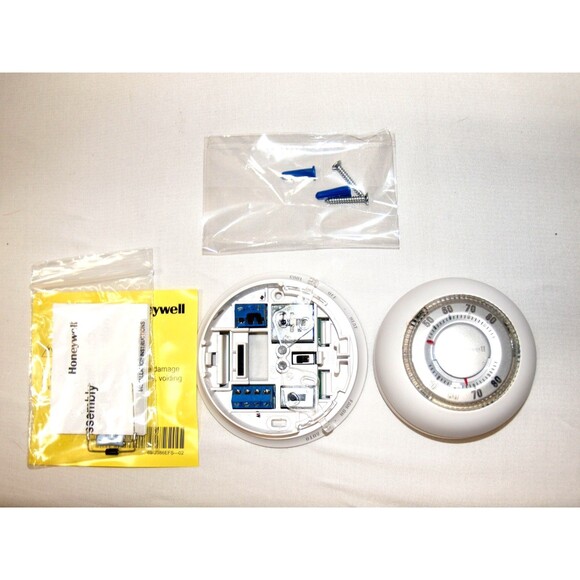 Honeywell CT87N4450 Round Electronic Non-Programmable thermostat CT87N4450 - Picture 1 of 6